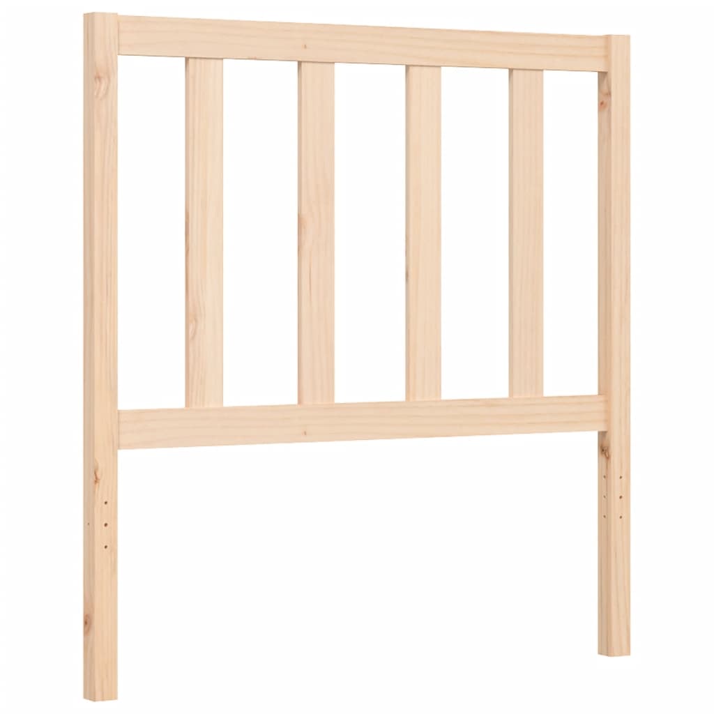 vidaXL Bed Frame without Mattress 90x200 cm Solid Wood Pine