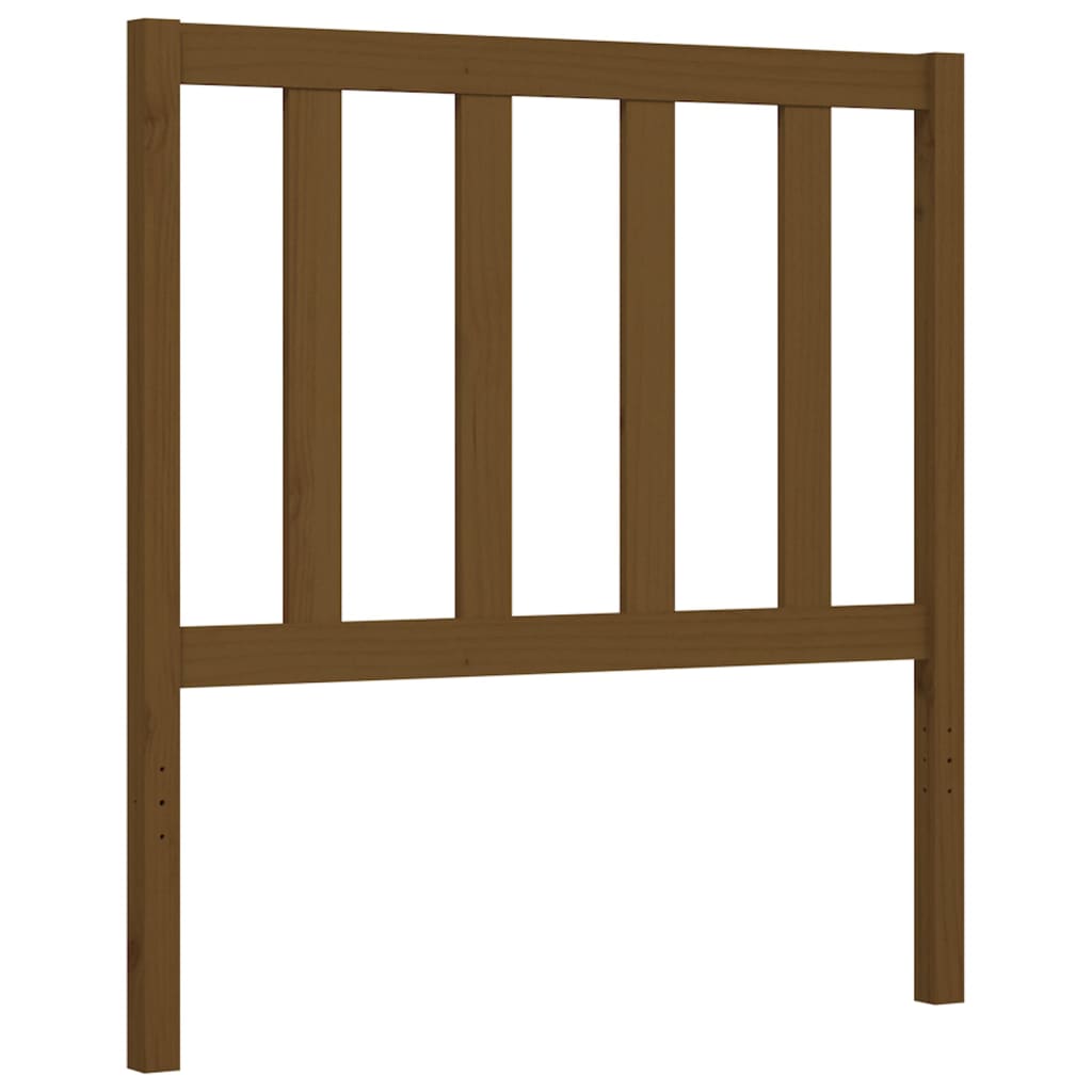 vidaXL Bed Frame without Mattress Honey Brown 90x200 cm Solid Wood Pine