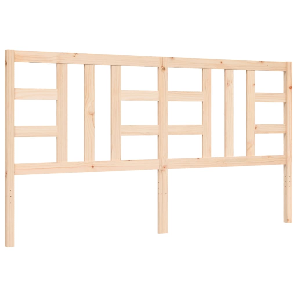 vidaXL Bed Frame without Mattress Super King Size Solid Wood