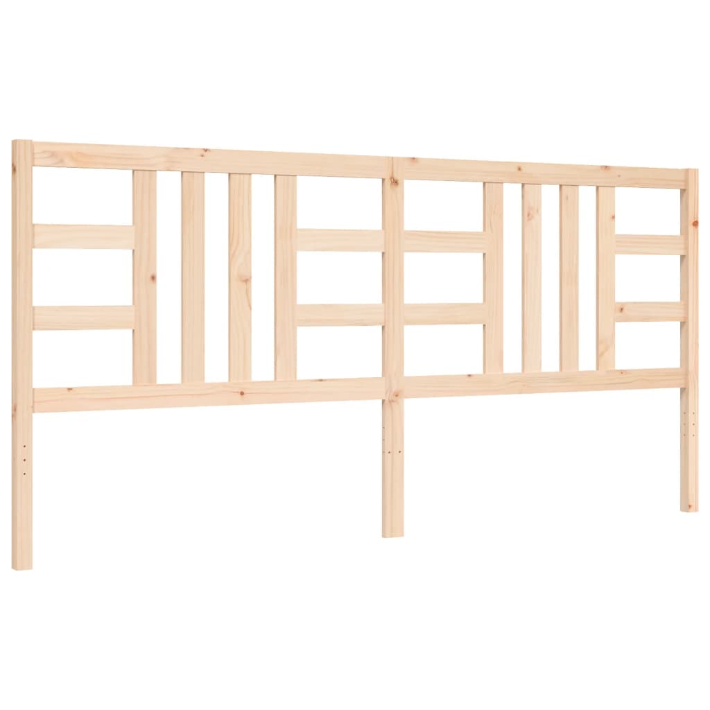 vidaXL Bed Frame without Mattress 200x200 cm Solid Wood