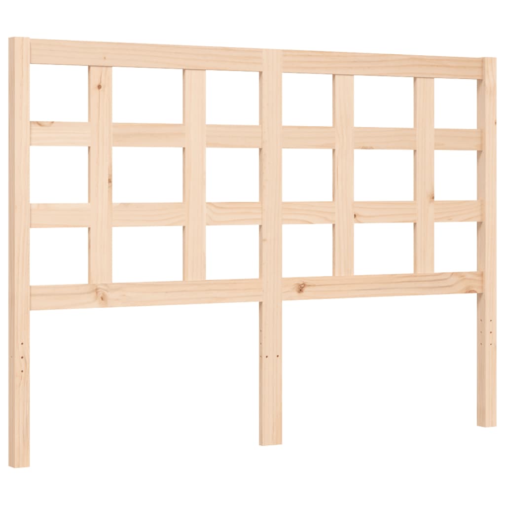 vidaXL Bed Frame without Mattress Small Double Solid Wood