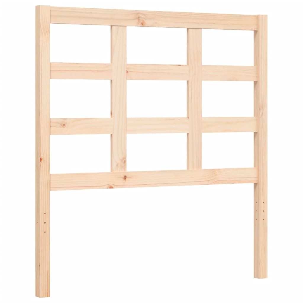 vidaXL Bed Frame without Mattress 90x200 cm Solid Wood