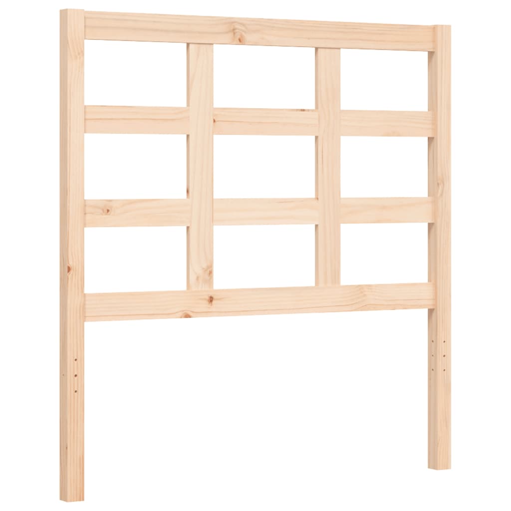 vidaXL Bed Frame without Mattress 100x200 cm Solid Wood