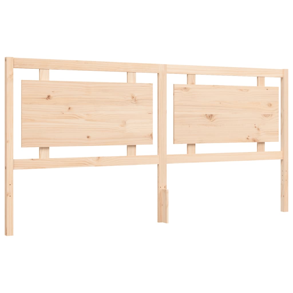 vidaXL Bed Frame without Mattress 200x200 cm Solid Wood