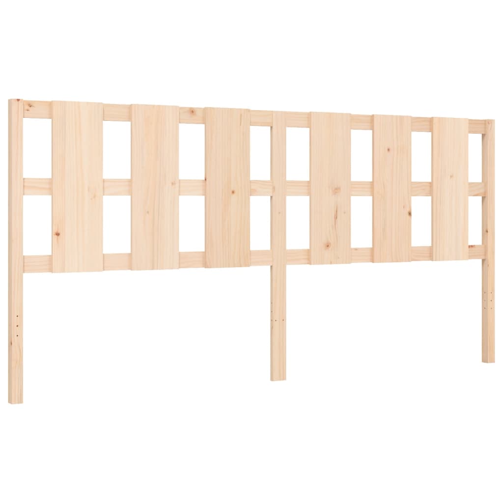 vidaXL Bed Frame without Mattress 200x200 cm Solid Wood