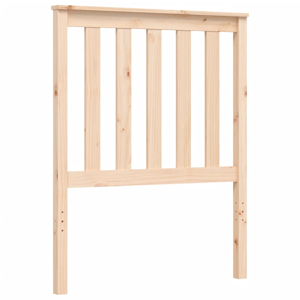 vidaXL Bed Frame without Mattress Small Single Solid Wood