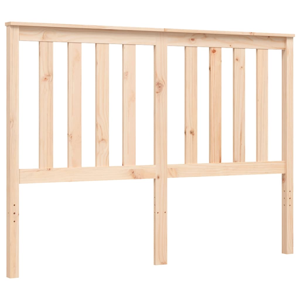 vidaXL Bed Frame without Mattress 140x190 cm Solid Wood