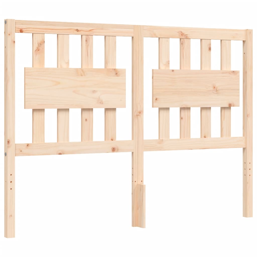 vidaXL Bed Frame without Mattress 120x200 cm Solid Wood