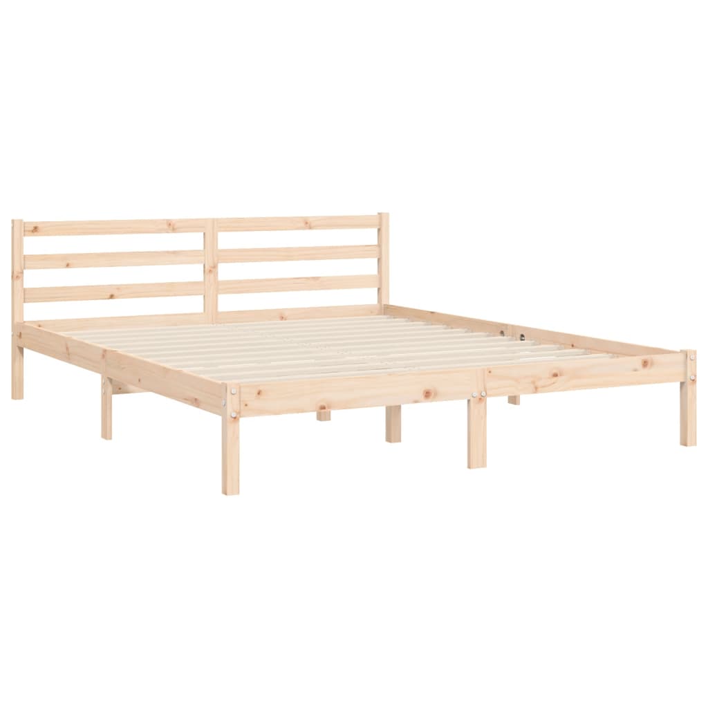 vidaXL Bed Frame without Mattress 160x200 cm Solid Wood