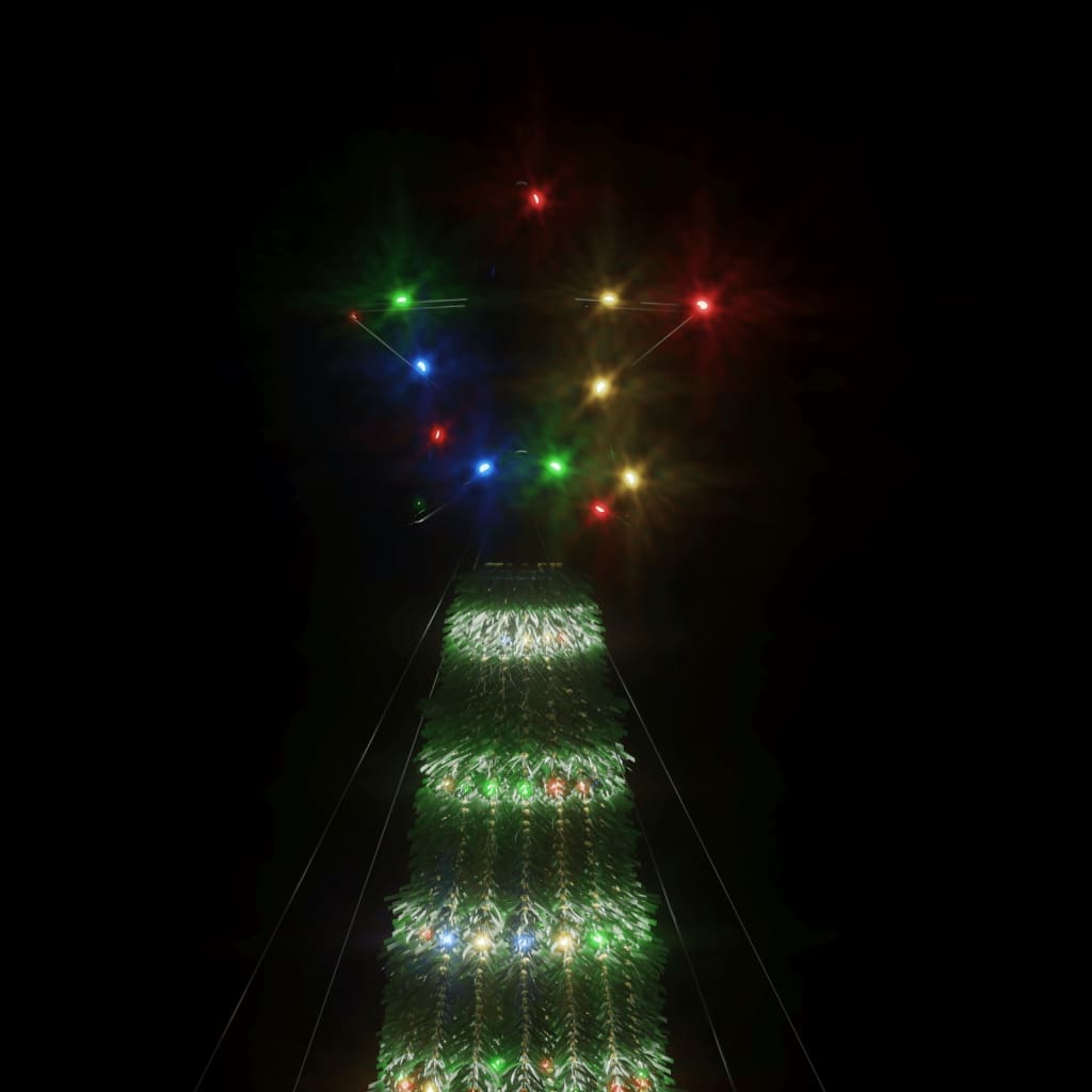 vidaXL LED Christmas Tree 275 LEDs Colourful 180 cm