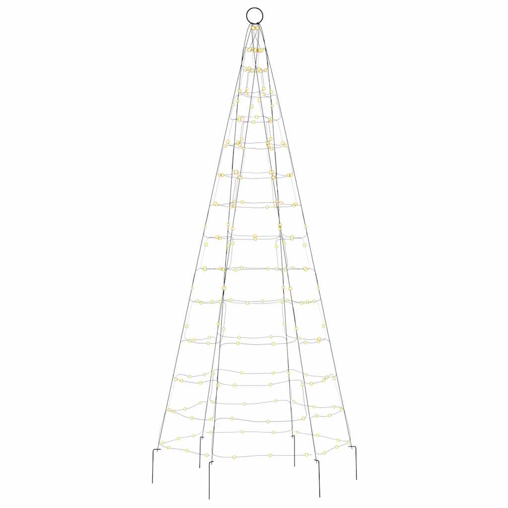 LED Christmas Tree 200 LEDs Warm White 180 cm