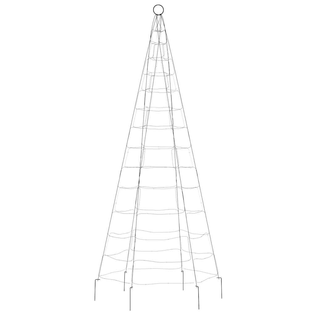 LED Christmas Tree 200 LEDs Blue 180 cm