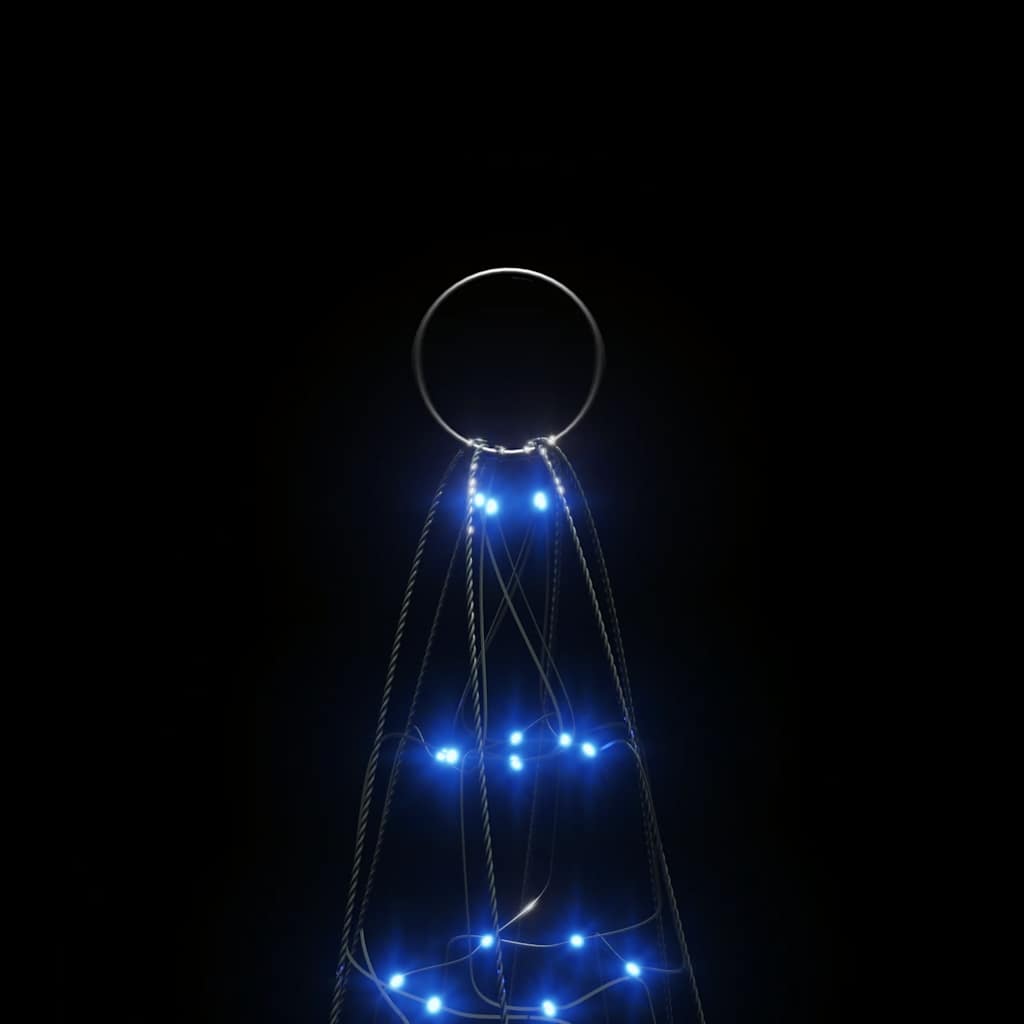 LED Christmas Tree 200 LEDs Blue 180 cm