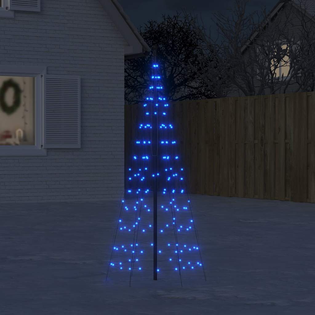 LED Christmas Tree 200 LEDs Blue 180 cm