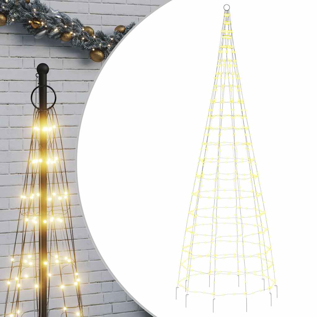 LED Christmas Tree 550 LEDs Warm White 300 cm