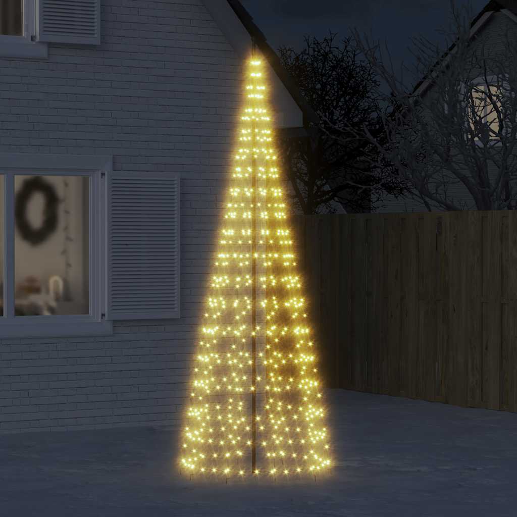 LED Christmas Tree 550 LEDs Warm White 300 cm