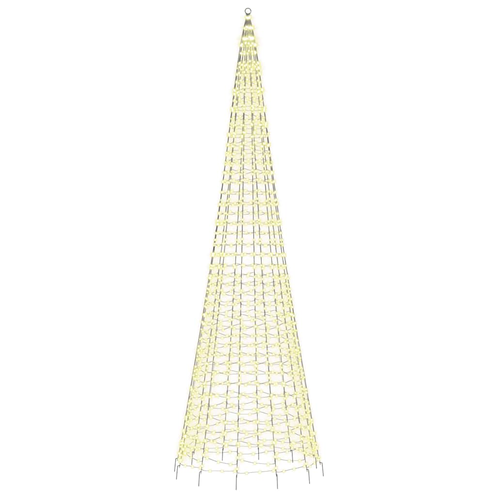 LED Christmas Tree 1534 LEDs Warm White 500 cm