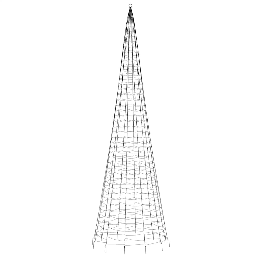 LED Christmas Tree 1534 LEDs Warm White 500 cm