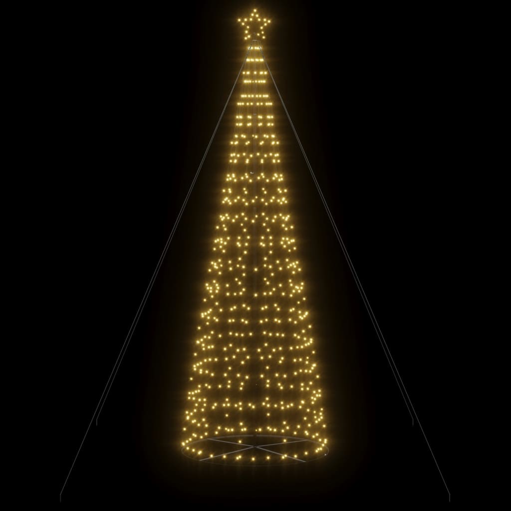 LED Christmas Tree 570 LEDs Warm White 300 cm