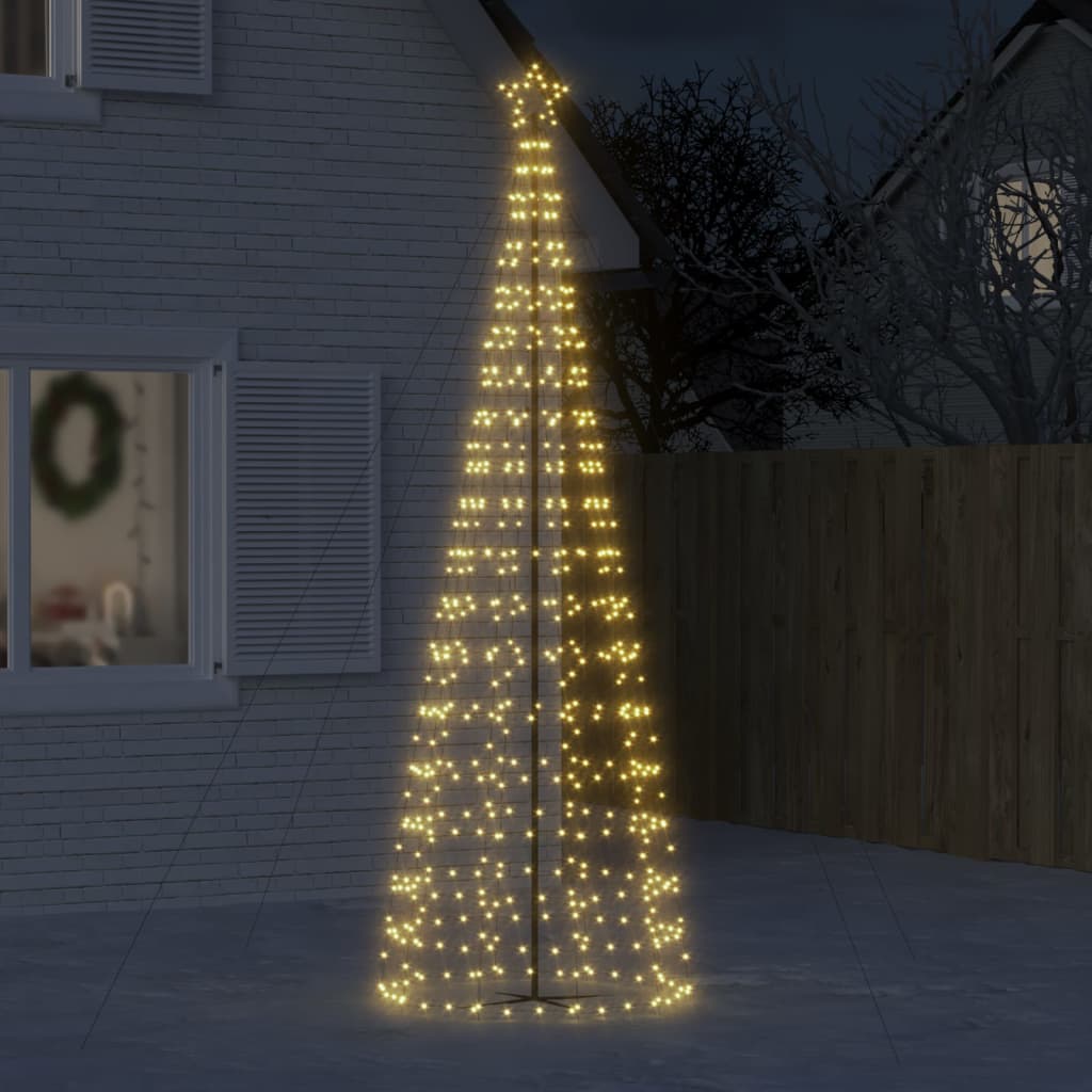 LED Christmas Tree 570 LEDs Warm White 300 cm