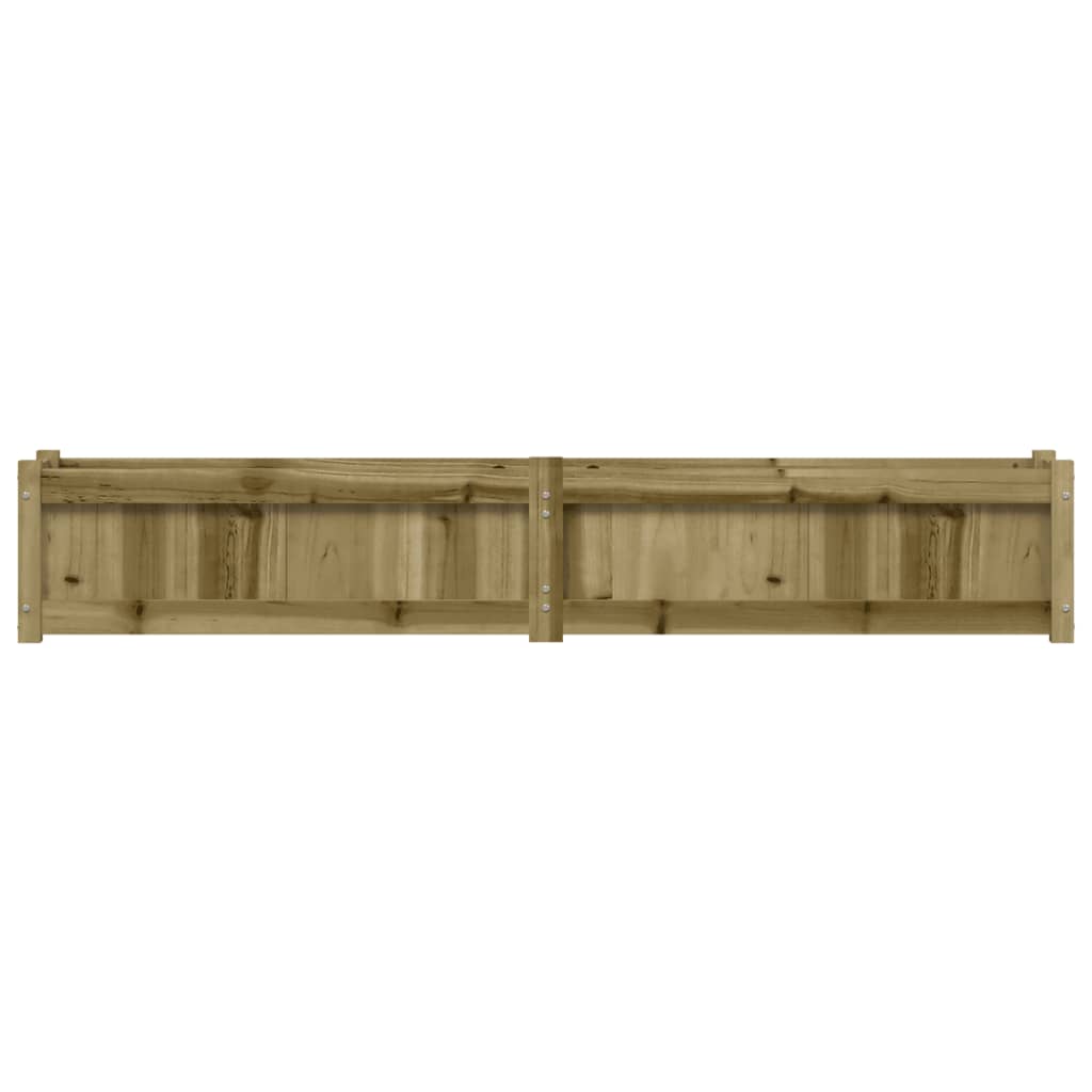 vidaXL Garden Planter 180x31x31 cm Impregnated Wood Pine