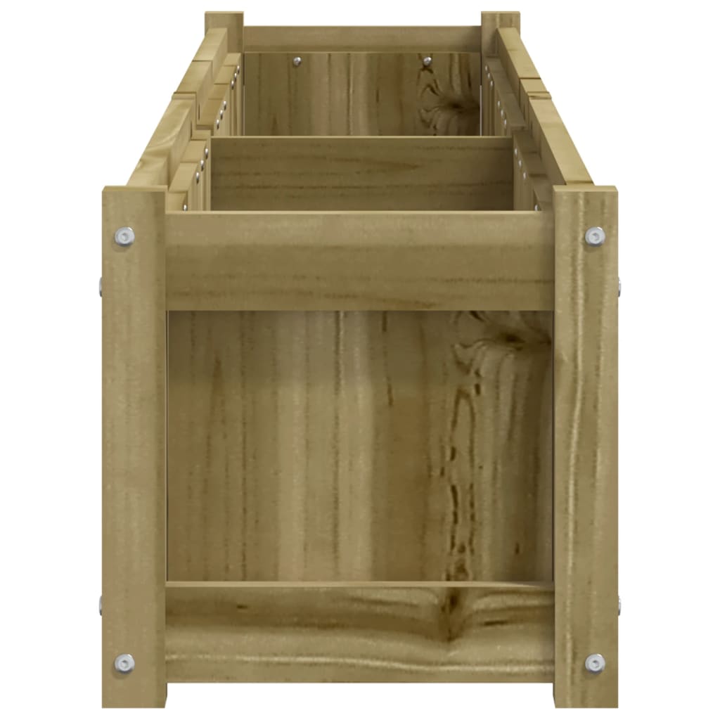 vidaXL Garden Planter 180x31x31 cm Impregnated Wood Pine