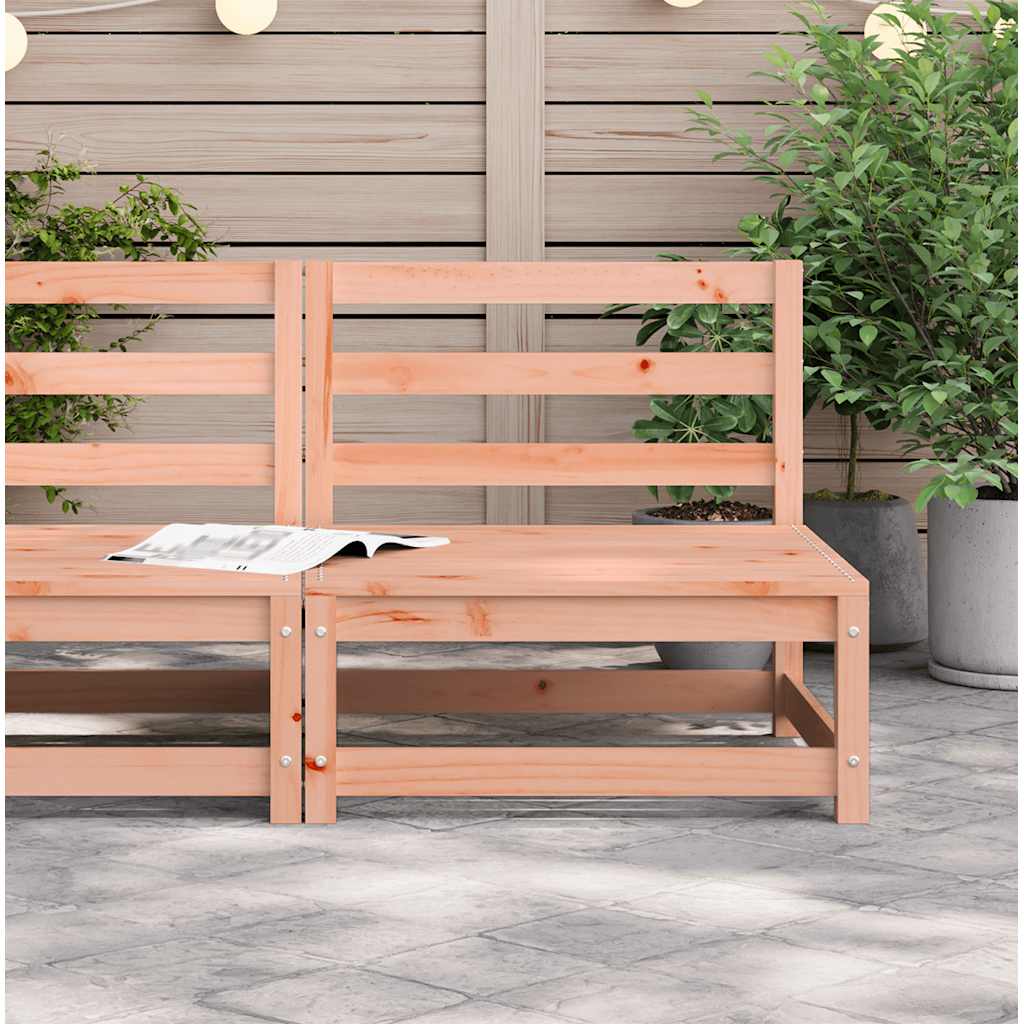 Garden Sofa | Natural Wood | Solid Douglas Wood | 70x70x67 cm | Modular