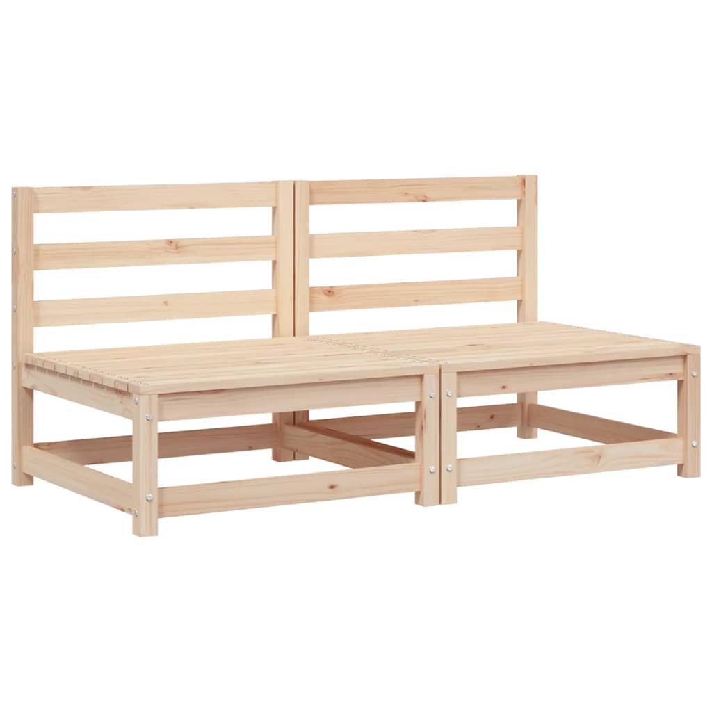 Garden Sofa | Pine | Solid pine wood | 70x70x67 cm | Modular