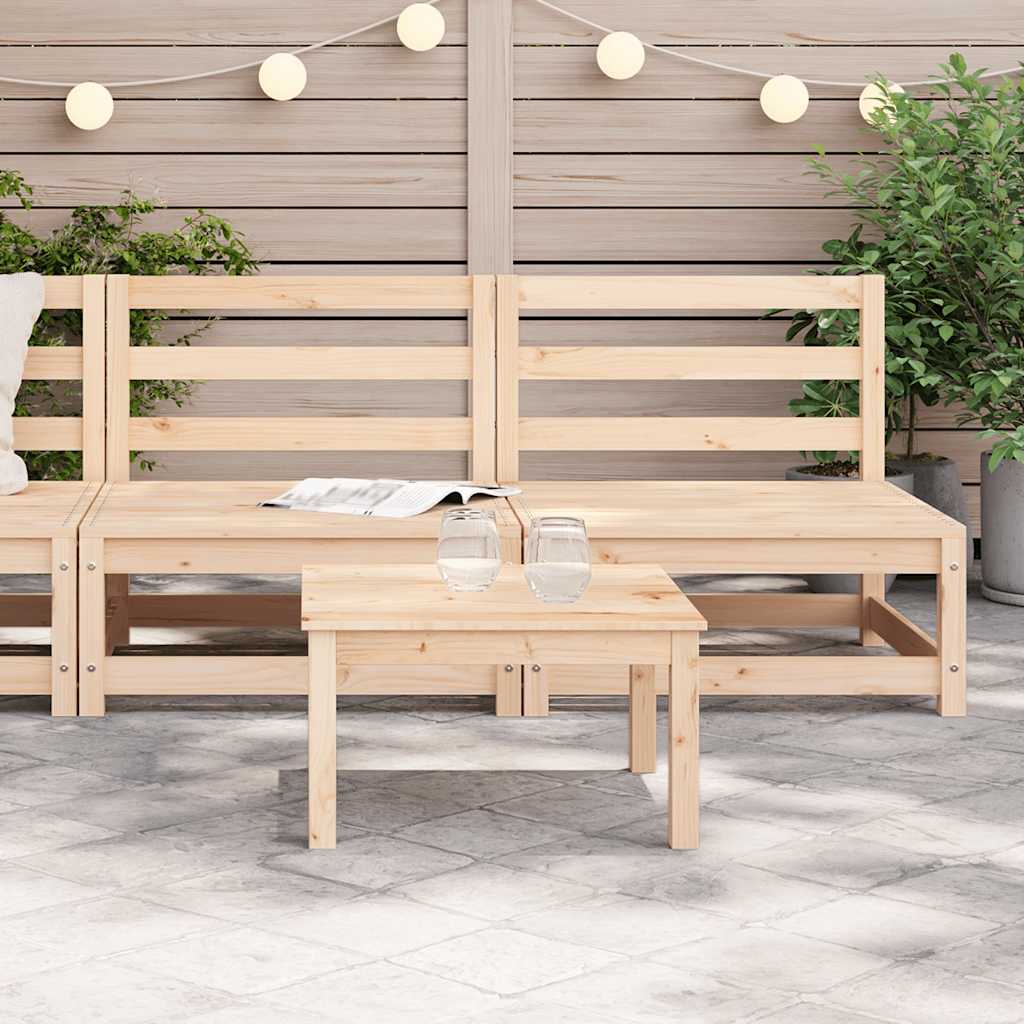 Garden Sofa | Pine | Solid pine wood | 70x70x67 cm | Modular