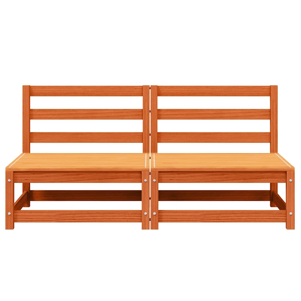 Garden Sofa | Wax Brown | Solid pine wood | Medium | Modular