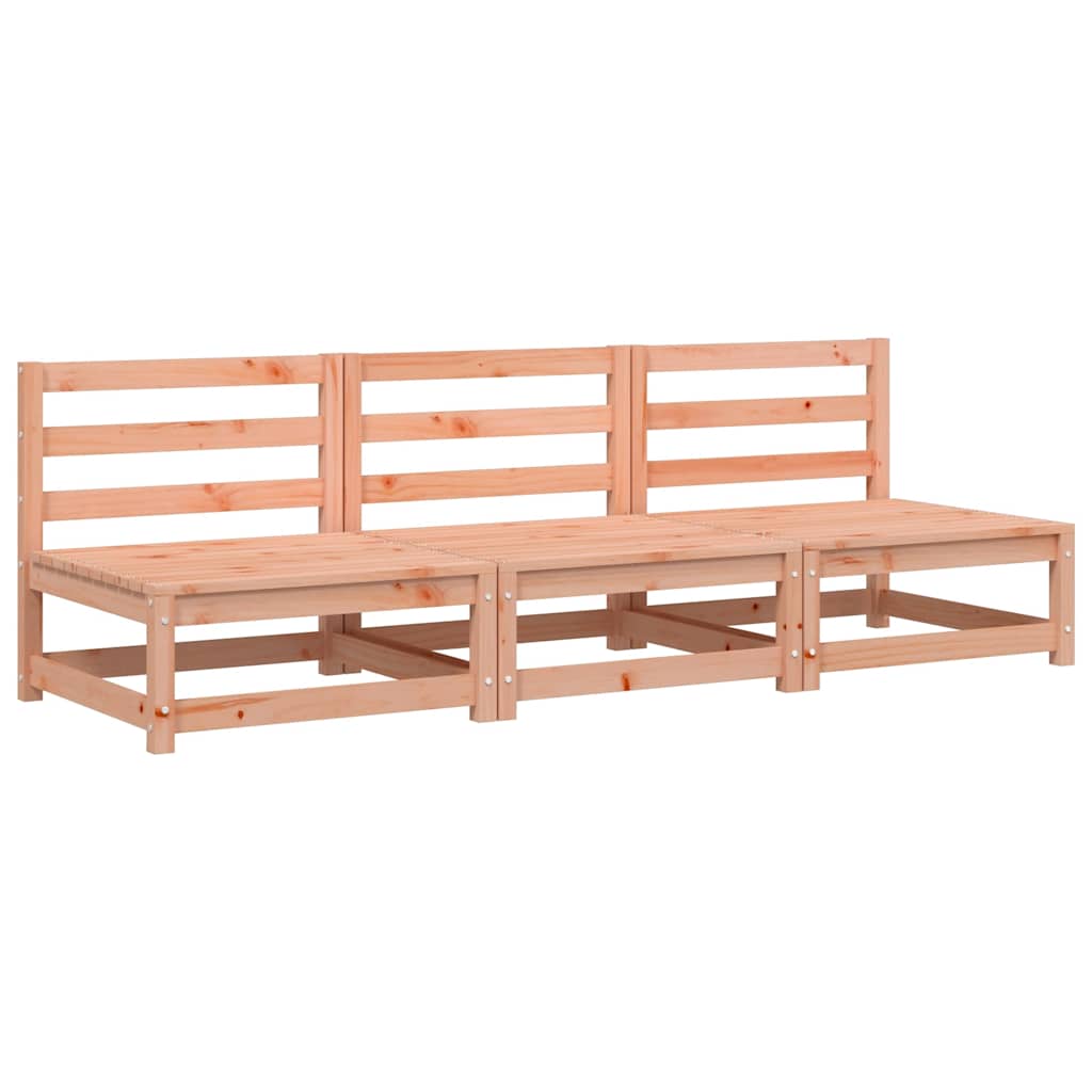 Garden Sofa | Natural wood | Solid Douglas wood | Medium | Modular