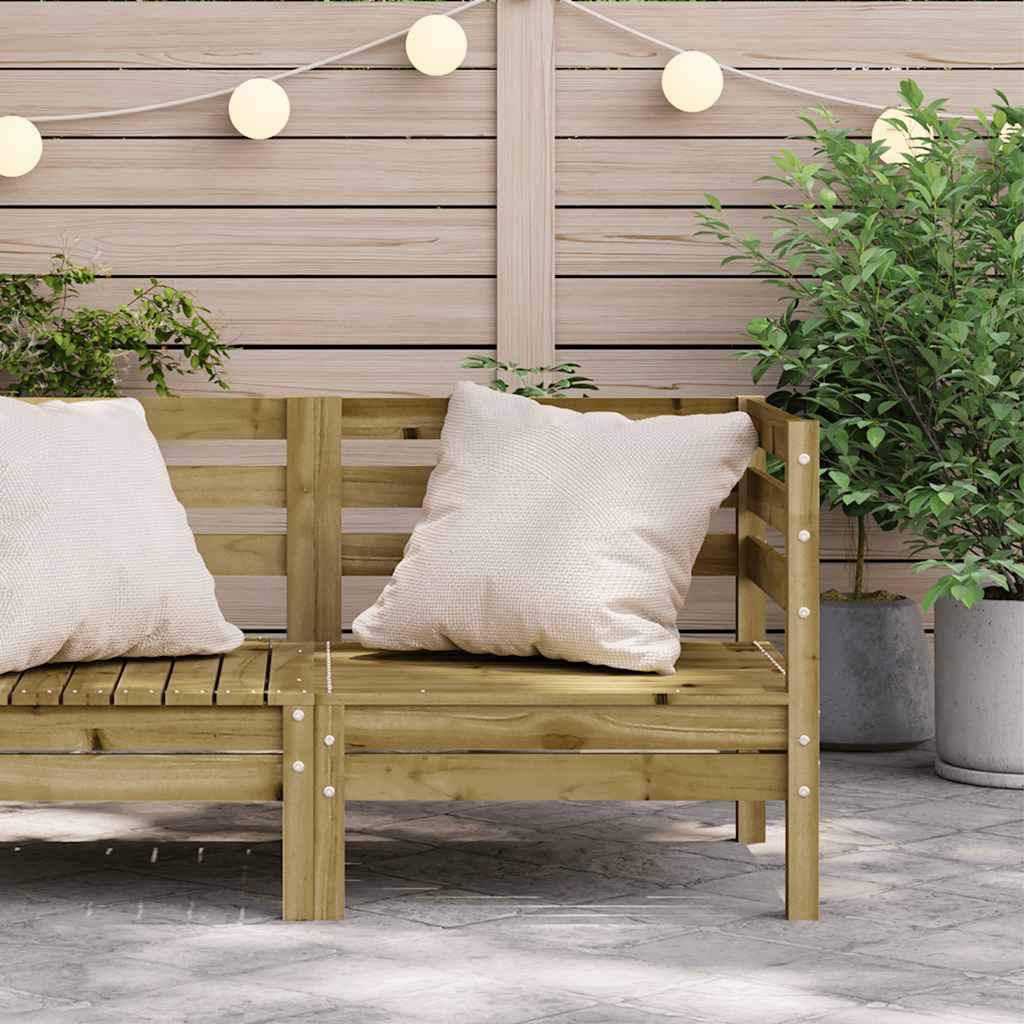 Garden Sofa | Natural Wood | Vacuum pressure impregnated pinewood