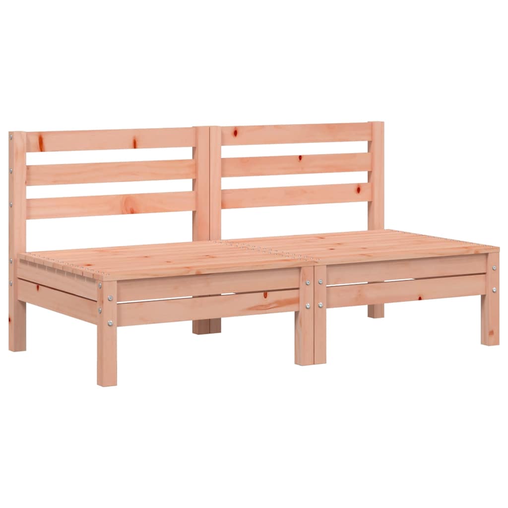 Garden Sofa |  Set of 2 | Natural Wood | Solid Douglas wood (untreated)