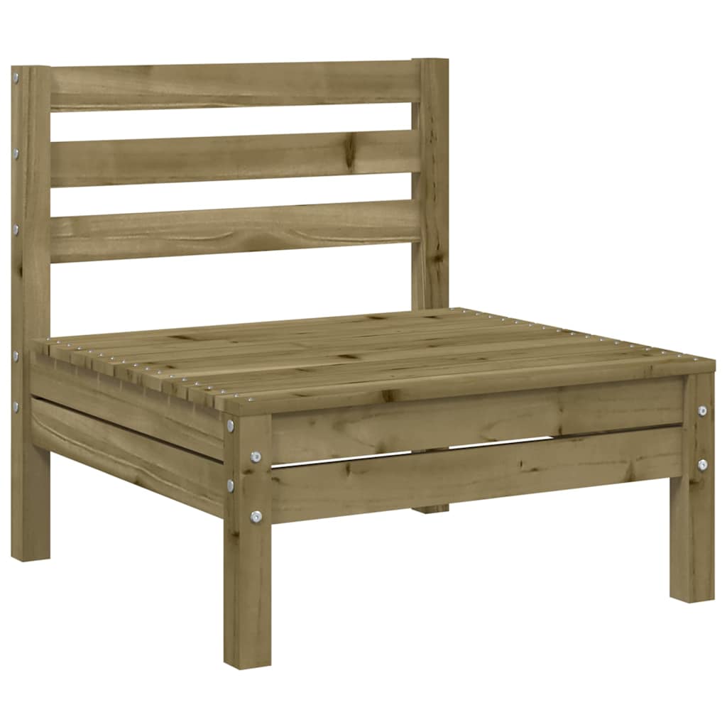 Garden Sofa | Set of 2 | Natural Pine | Impregnated Pinewood | Medium