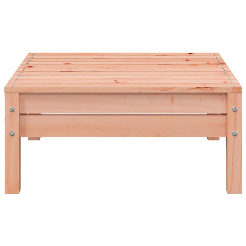 Garden Footstool | Brown | Solid Douglas Fir Wood | Medium | Modular