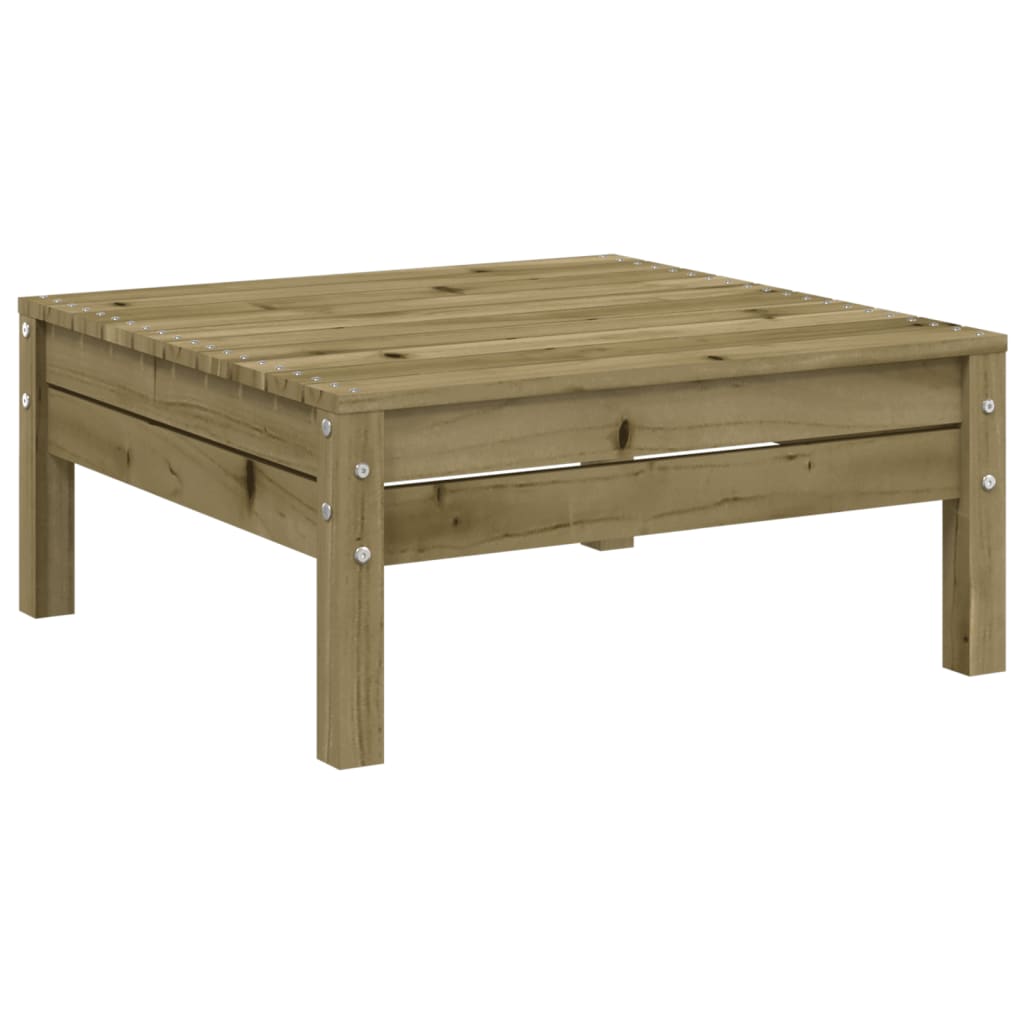 vidaXL Garden Footstool Impregnated Wood Pine