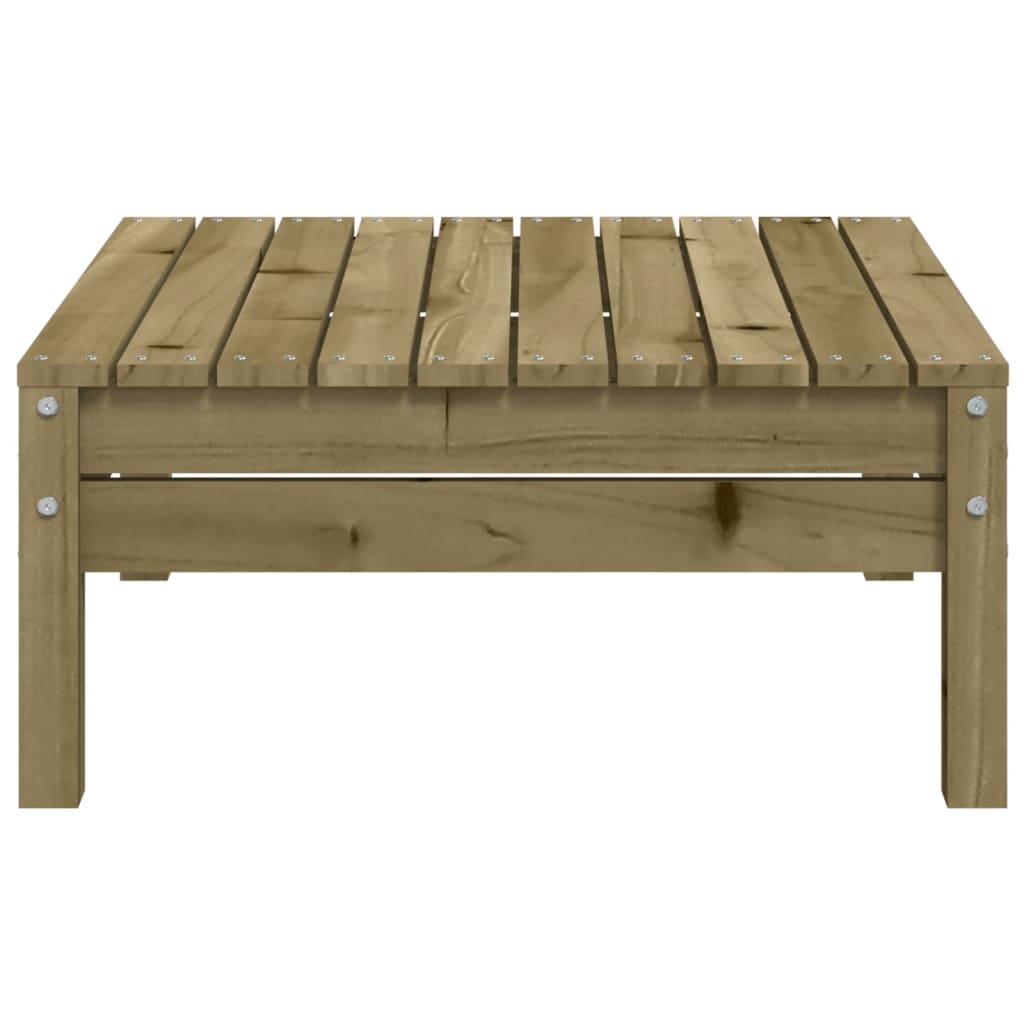 vidaXL Garden Footstool Impregnated Wood Pine