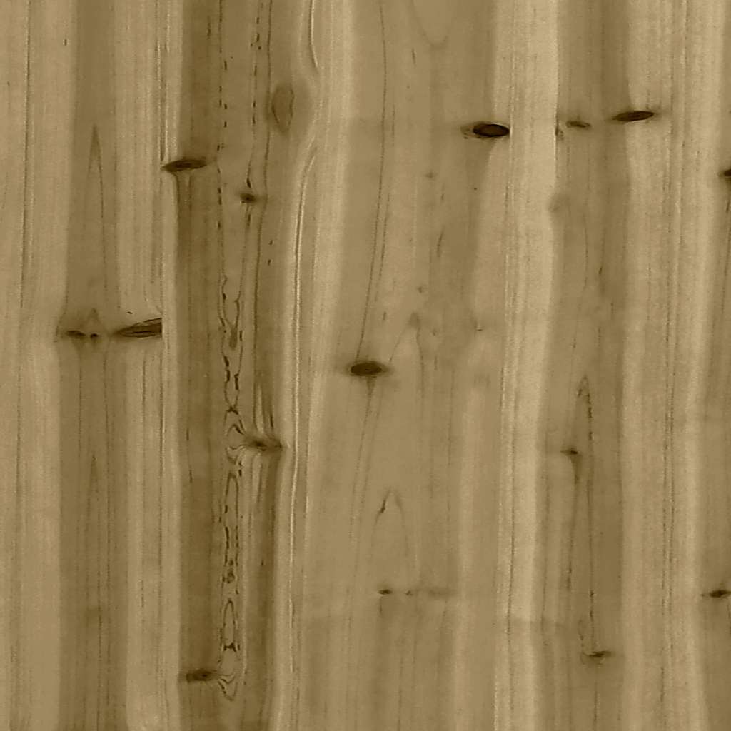 Garden Sofa | Natural Wood | Solid Pine Wood | Medium |  Modular