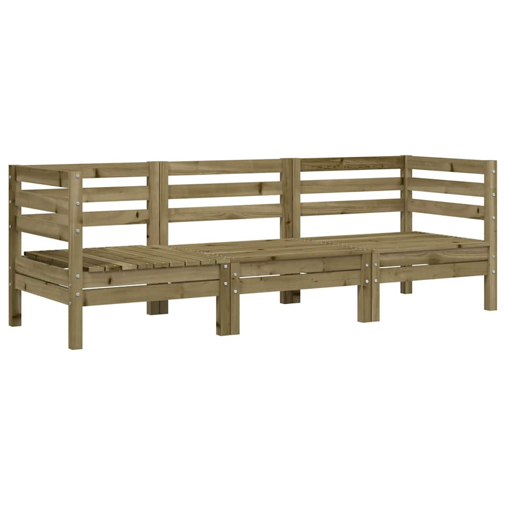 Garden Sofa | Natural Wood | Vacuum pressure impregnated pinewood