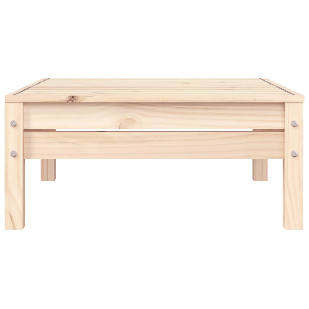 Garden Sofa | Natural Pine | Solid Pine Wood | 3-Seater | Modular