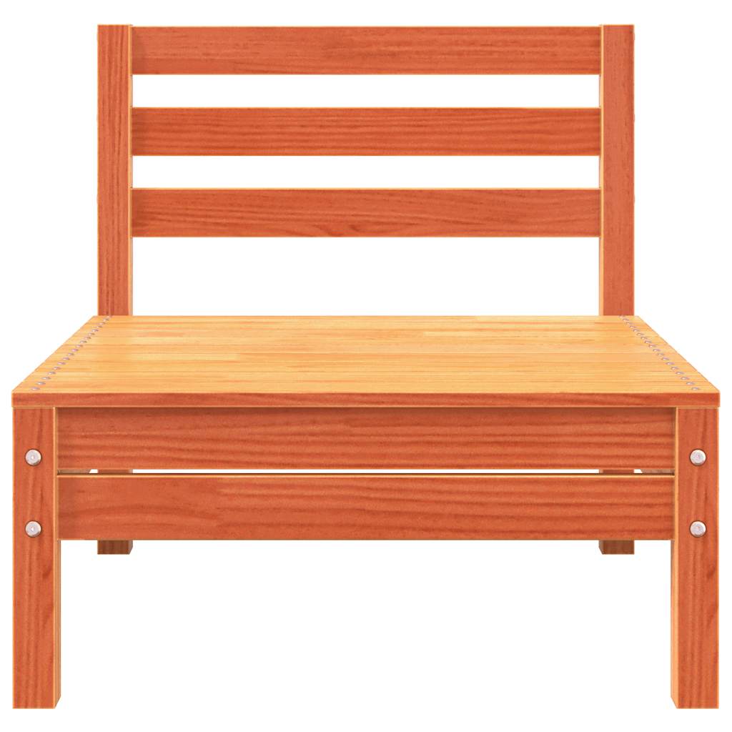 Garden Sofa | Wax brown | Solid pine wood | Large | Modular | Garden Sofa