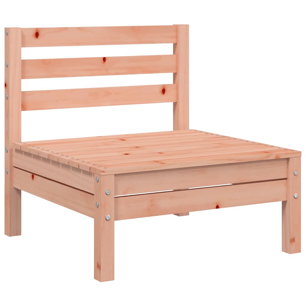 Garden Sofa | Natural Wood | Solid Douglas Fir Wood | 3-Seater | Modular