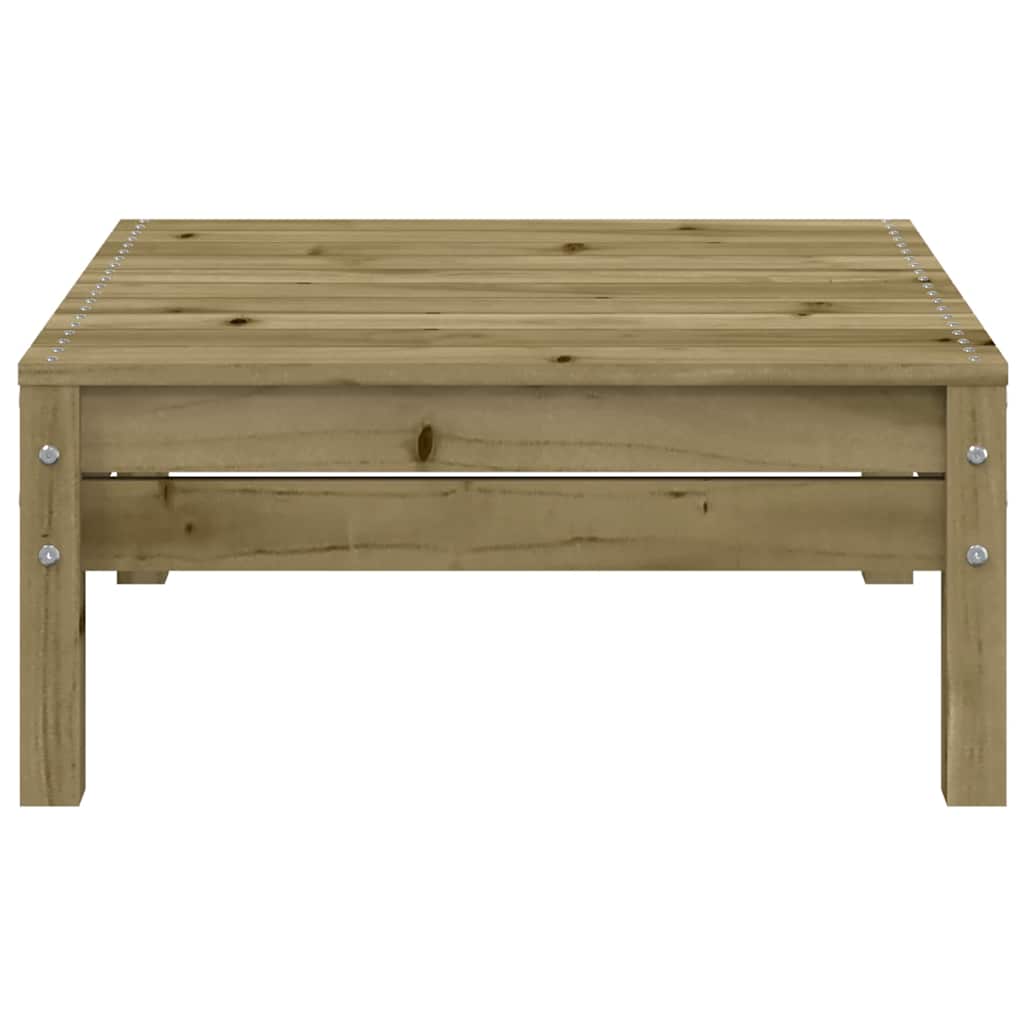 Garden Sofa | Natural wood | Impregnated solid pine wood | 3-Seater