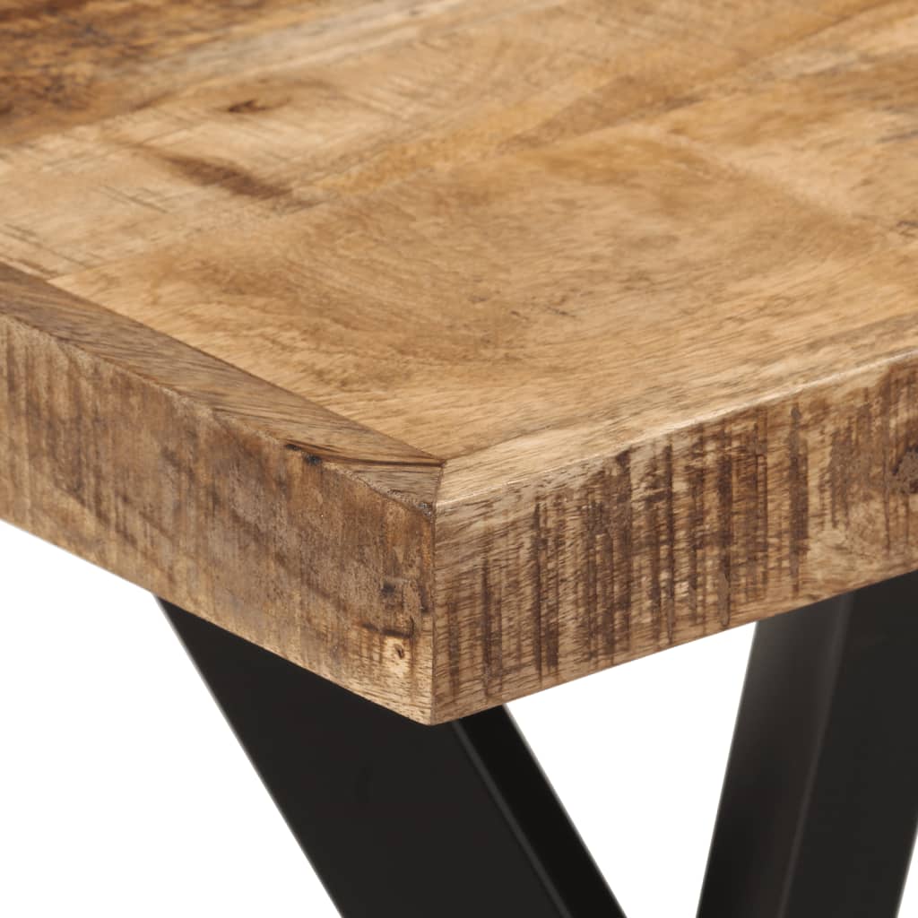 vidaXL Dining Table 110x55x75 cm Solid Wood Mango