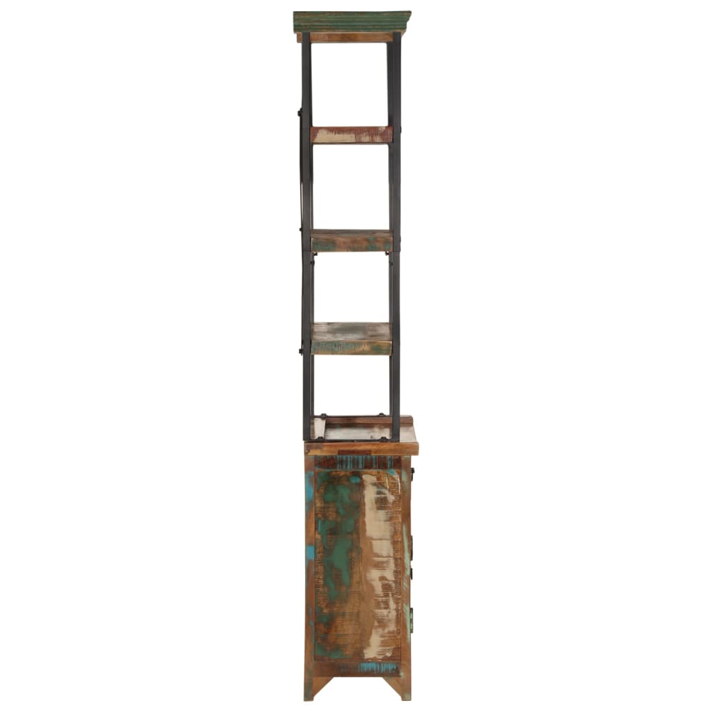Highboard 55x30x180 cm Solid Wood Reclaimed