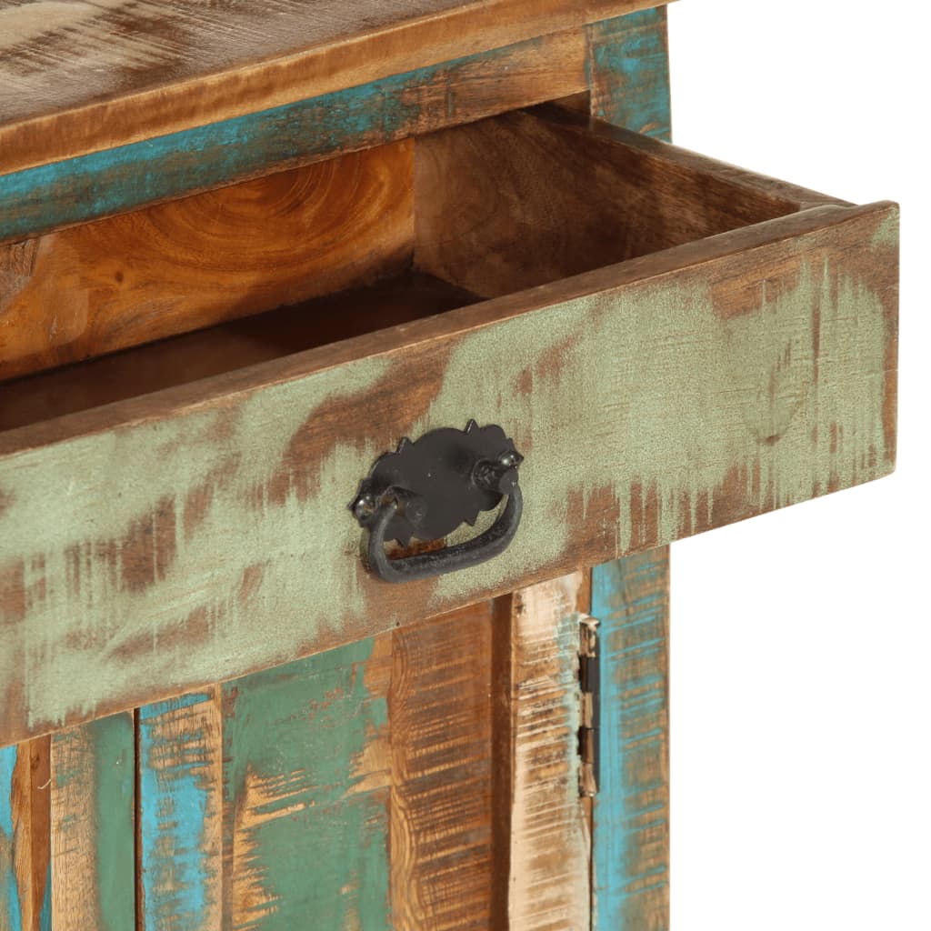 Highboard 55x30x180 cm Solid Wood Reclaimed