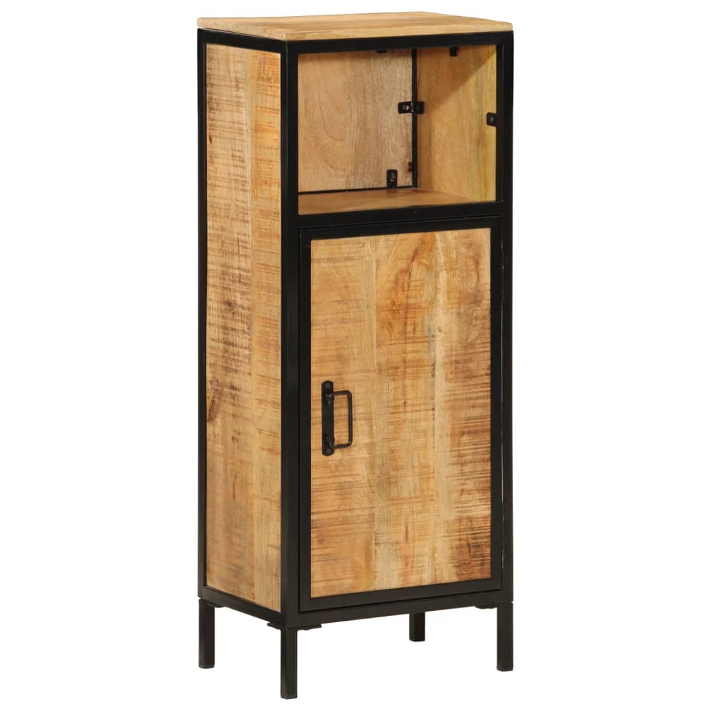 Bathroom Cabinet 40x27x90 cm Solid Wood Mango and Iron