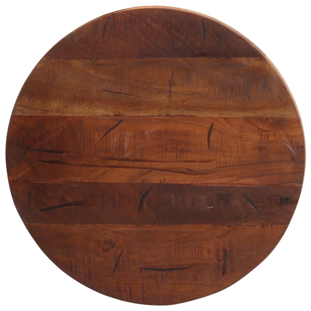 vidaXL Table Top Ø 40x2.5 cm Round Solid Wood Reclaimed