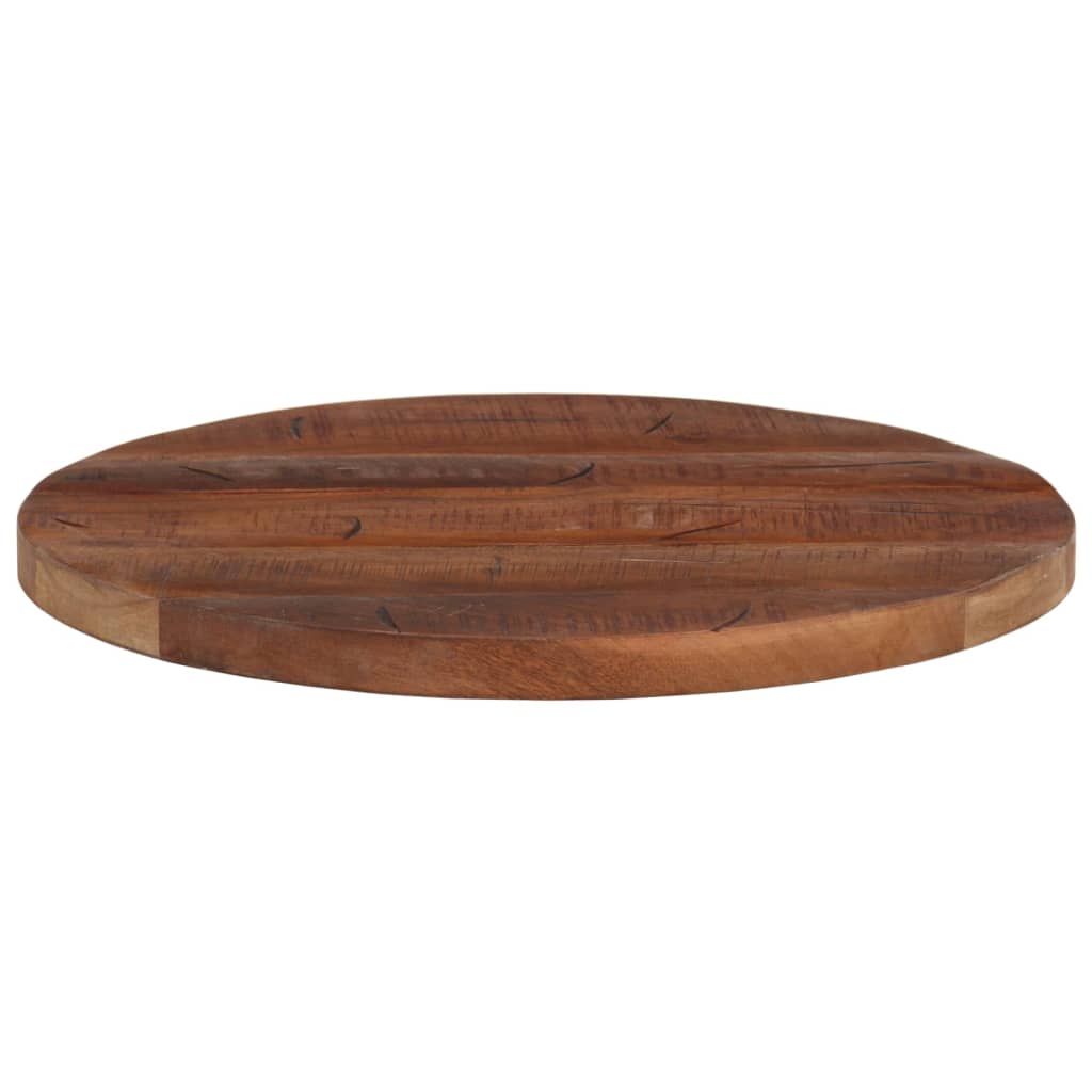 vidaXL Table Top Ø 40x2.5 cm Round Solid Wood Reclaimed