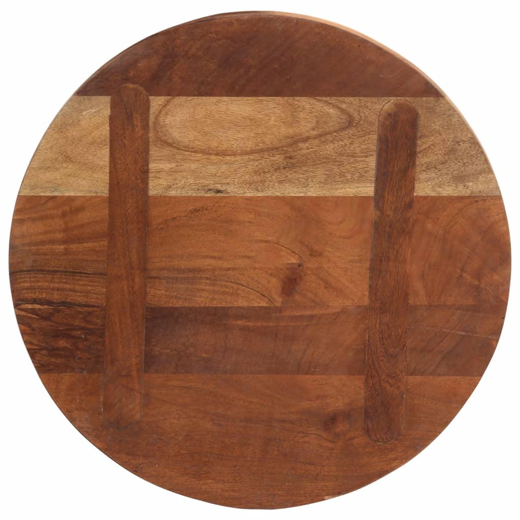 vidaXL Table Top Ø 40x2.5 cm Round Solid Wood Reclaimed